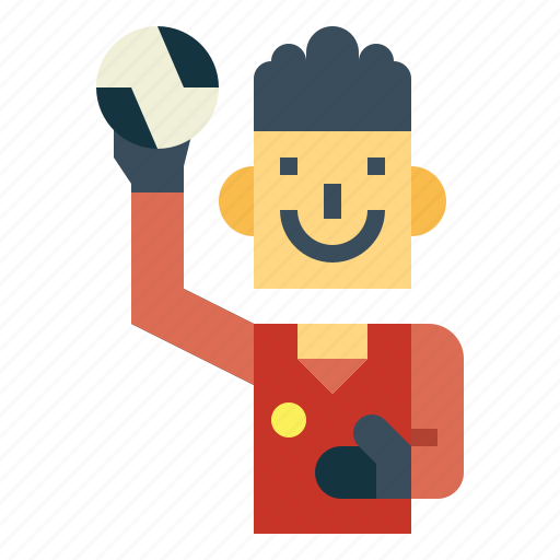 Goalkeeper, football, soccer, ball, player icon - Download on Iconfinder