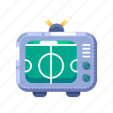 tv, football, soccer, play, sport, tournament