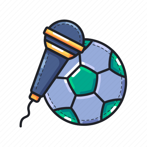 Commentator, football, soccer, play, sport, tournament icon - Download on Iconfinder