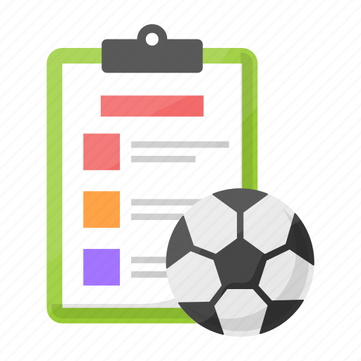 Football list, checklist, list, to do list, survey, soccer, football icon - Download on Iconfinder