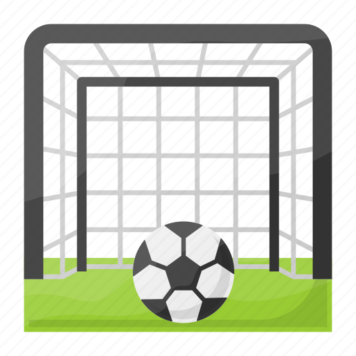 Football post, football net, goalpost, football goal, soccer net icon - Download on Iconfinder
