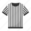 referee attire, referee apparel, referee shirt, referee jersey, clothing 