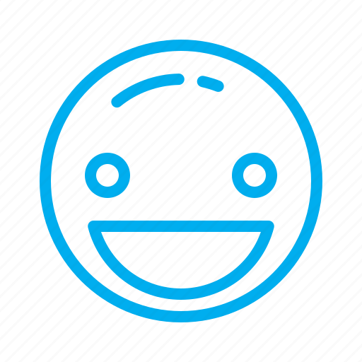 Emoji, happy, laugh, emotion, party, face, expression icon - Download on Iconfinder