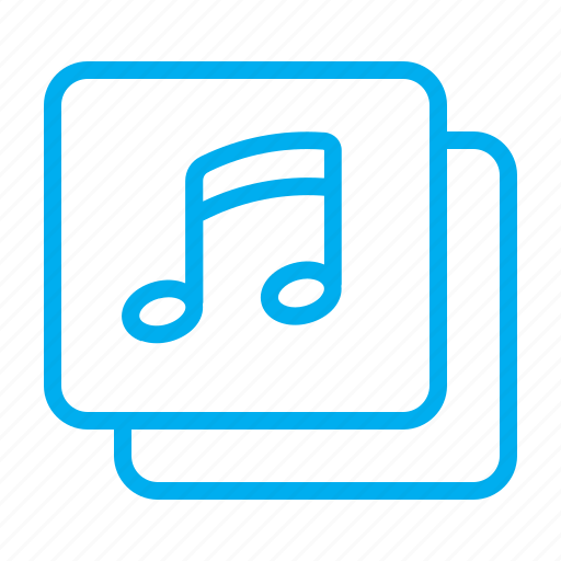 Playlist, music, audio, multimedia, sound, play, list icon - Download on Iconfinder