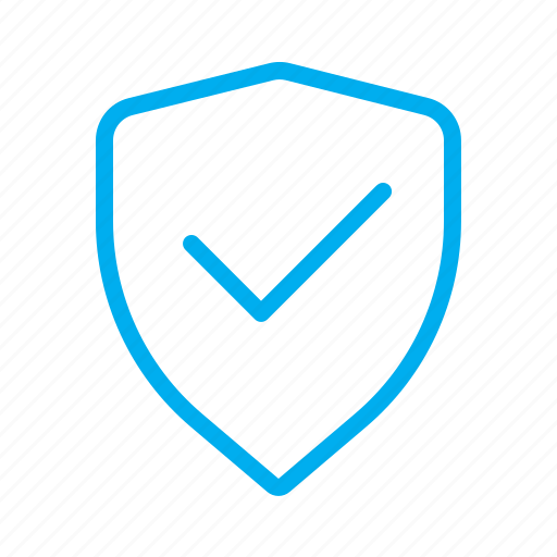 Shield, safety, checkmark, done, tick, inspection, security icon - Download on Iconfinder