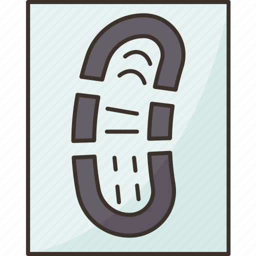 Foot, prints, tracks, evidence, forensic icon - Download on Iconfinder