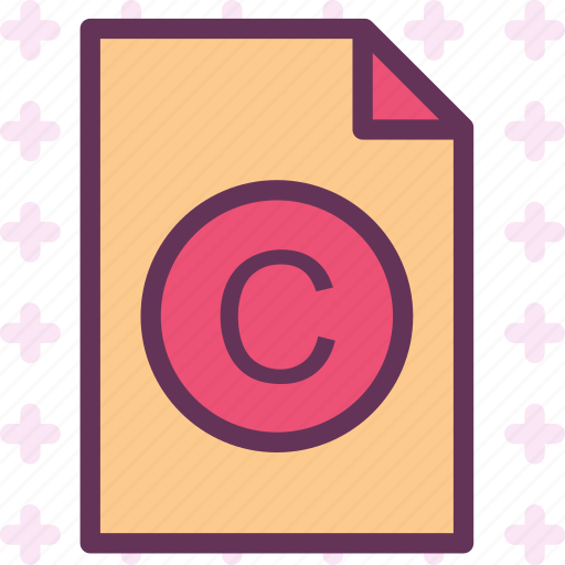 Copyright, extension, file, folder, tag icon - Download on Iconfinder