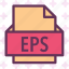 eps, extension, file, folder, tag 
