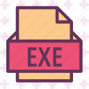exe, extension, file, folder, tag 