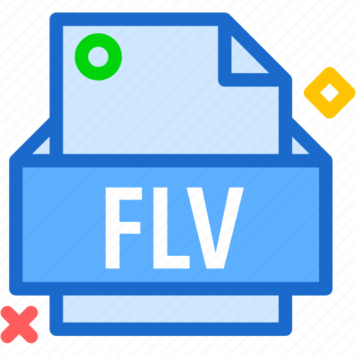 Extension, file, flv, folder, tag icon - Download on Iconfinder