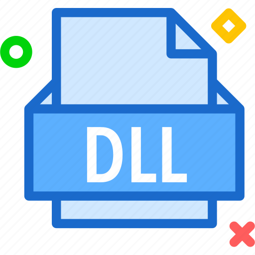 Dll, extension, file, folder, tag icon - Download on Iconfinder