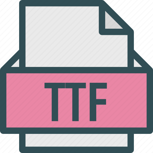 Extension, file, folder, tag, ttf icon - Download on Iconfinder