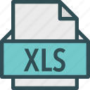 extension, file, folder, tag, xls