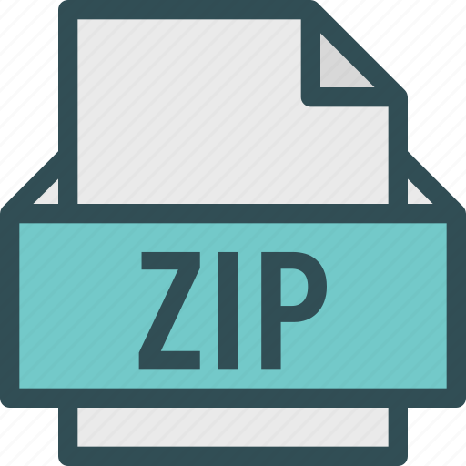 Extension, file, folder, tag, zip icon - Download on Iconfinder
