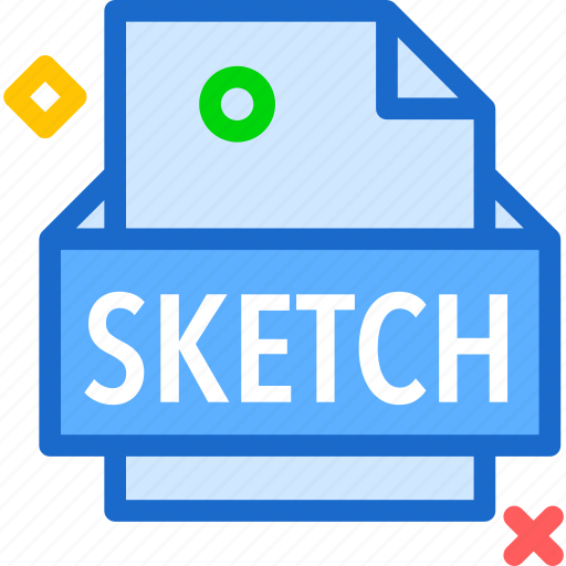 Extension, file, folder, sketch, tag icon - Download on Iconfinder