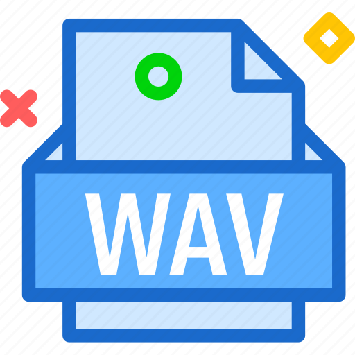 Extension, file, folder, tag, wav icon - Download on Iconfinder