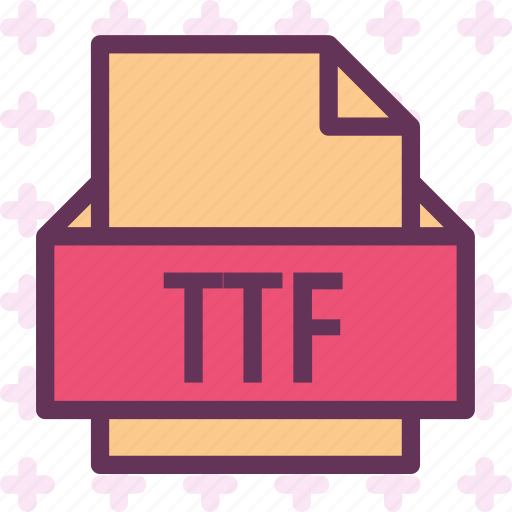 Extension, file, folder, tag, ttf icon - Download on Iconfinder