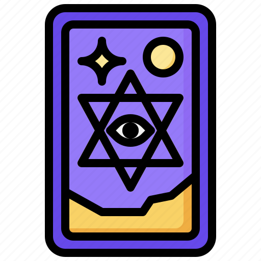 Tarot, card, reading, fortune, teller, esoteric, horoscope icon - Download on Iconfinder