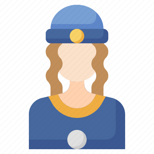 Fortune, teller, chiromancy, caucasian, professions, and, jobs icon - Download on Iconfinder
