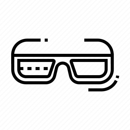 Cinema, glasses, goggles, stereo icon - Download on Iconfinder