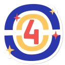 badge, united states, usa, independence day, july 4, july 4th, fourth of july 
