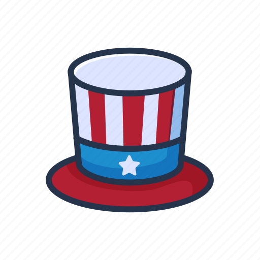 Hat, america, independence day, cap, american, usa icon - Download on Iconfinder