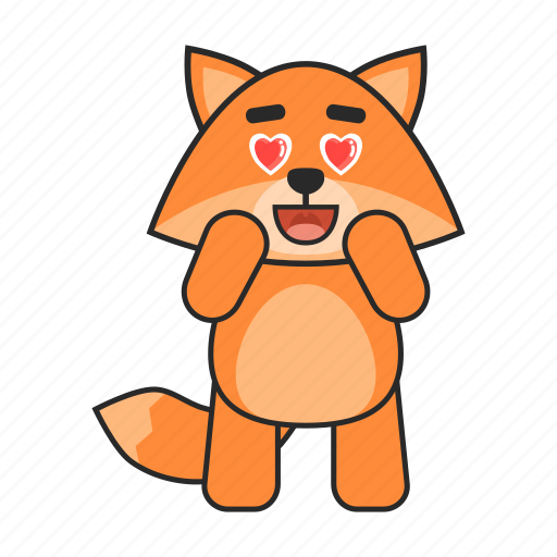 Fox, love, emotion icon - Download on Iconfinder