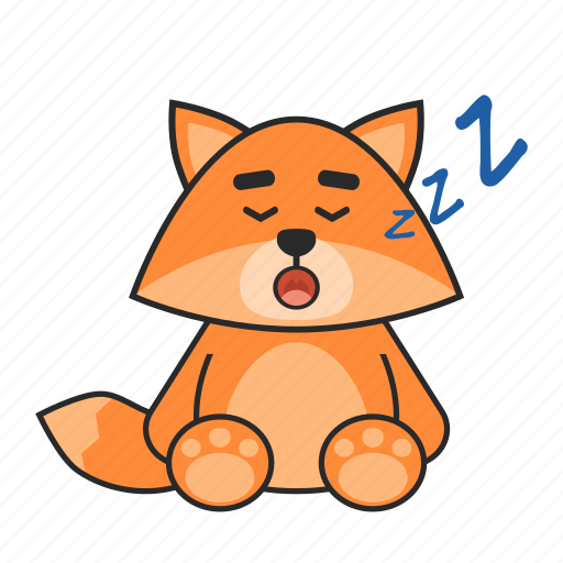 Fox, sleep, sleeping icon - Download on Iconfinder