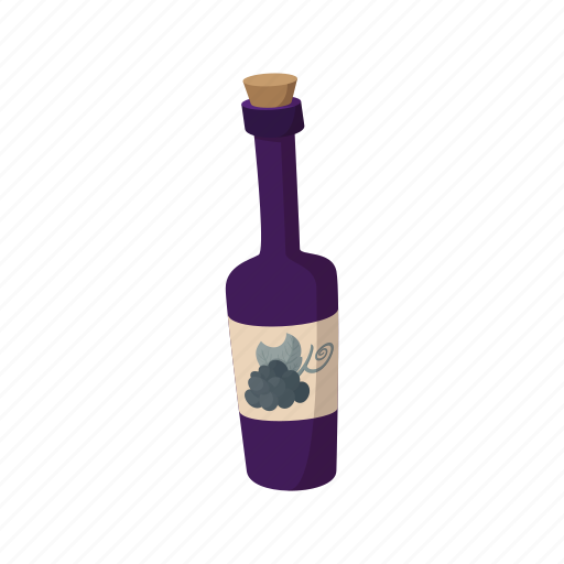 Alcohol, beverage, bottle, cartoon, drink, france, wine icon - Download on Iconfinder
