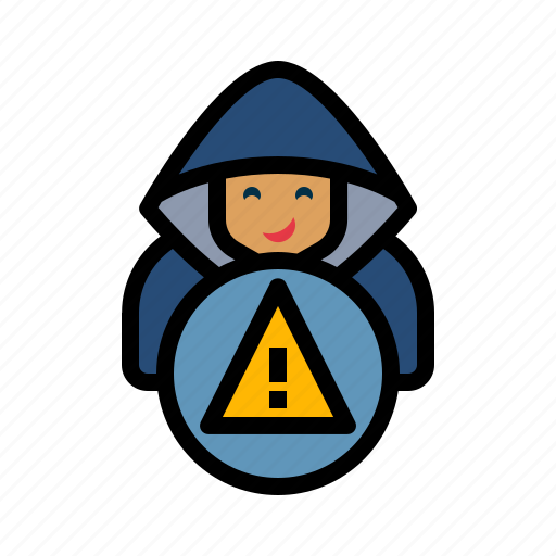 Alert, cyber, hacker, fraud, fraudulent, fraudster icon - Download on Iconfinder