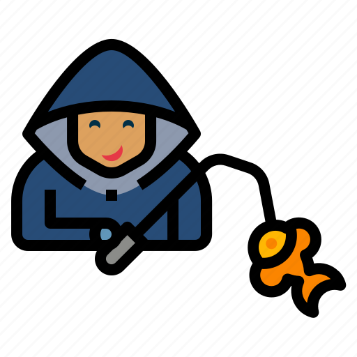 Fishing, hacker, fraud, fraudulent, cyber, fraudster icon - Download on Iconfinder