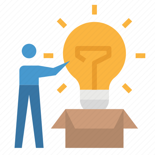 Box, creative, creativity, idea, knowledge icon - Download on Iconfinder