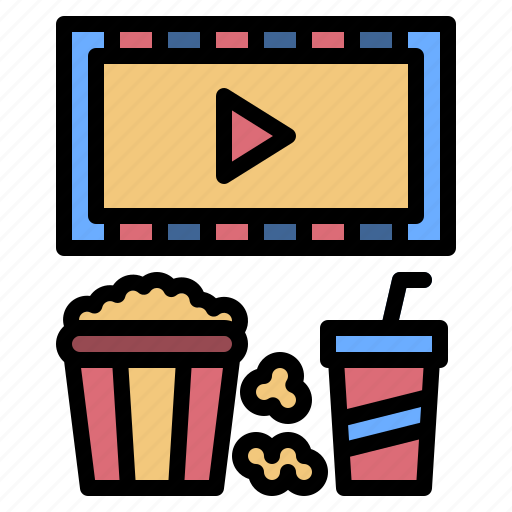 Freetime, cinema, movie, film, video, entertainment icon - Download on Iconfinder