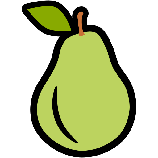 Food, health, nutrition, pear icon - Free download