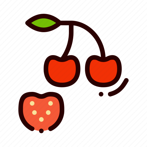 Cherries, cherry, food, fruit, healthy icon - Download on Iconfinder