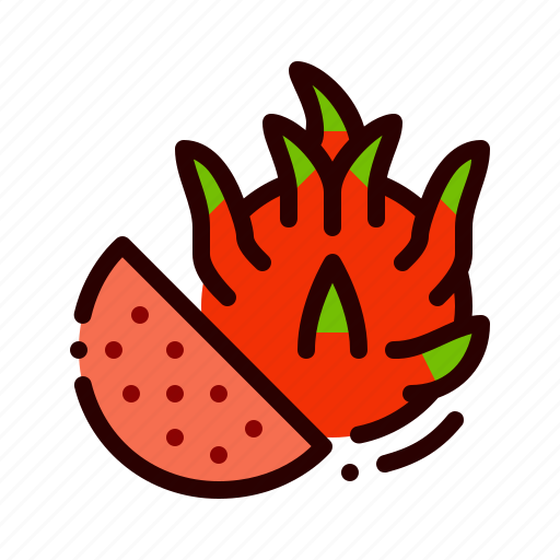 Dragon, food, fruit, healthy, juicy icon - Download on Iconfinder