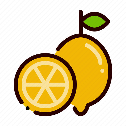 Citrus, fresh, fruit, lemon, vitamin c icon - Download on Iconfinder