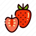 berries, food, fruit, healthy, strawberry 