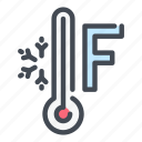 temperature, thermometer, cold, climate, snowflake, fahrenheit, ice