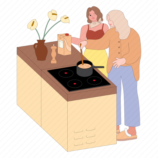 Cooking illustration - Download on Iconfinder on Iconfinder