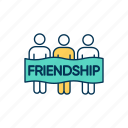 friendship, people, community, relationship