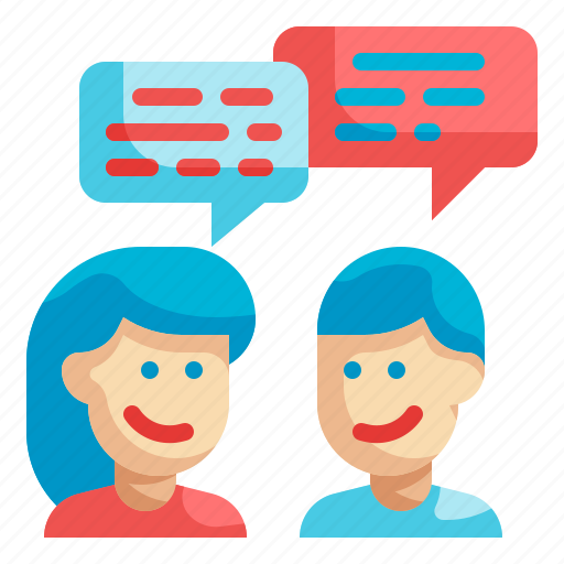Conversation, talk, talking, chat, communications icon - Download on Iconfinder