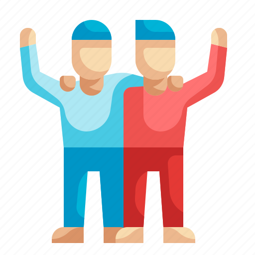 Happy, friend, together, couple, partner icon - Download on Iconfinder