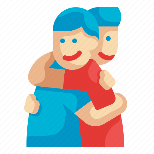 Hug, hugging, couple, friendship, relationship icon - Download on Iconfinder