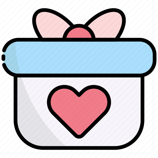 Present, gift, surprise, love, friendship day, friendship, heart icon - Download on Iconfinder