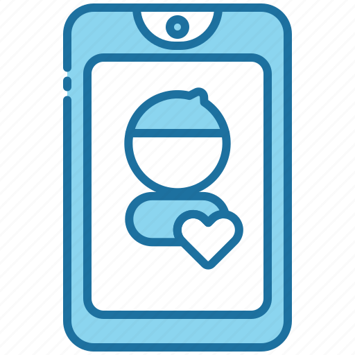 Phone, mobile, smartphone, love, heart, friendship, like icon - Download on Iconfinder
