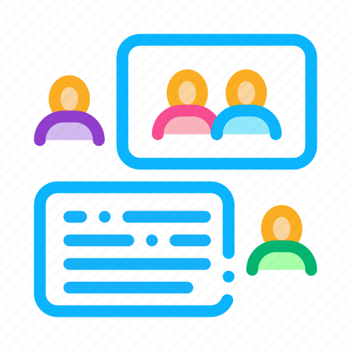Communication, discussing, friendship, internet, partnership, people, relation icon - Download on Iconfinder