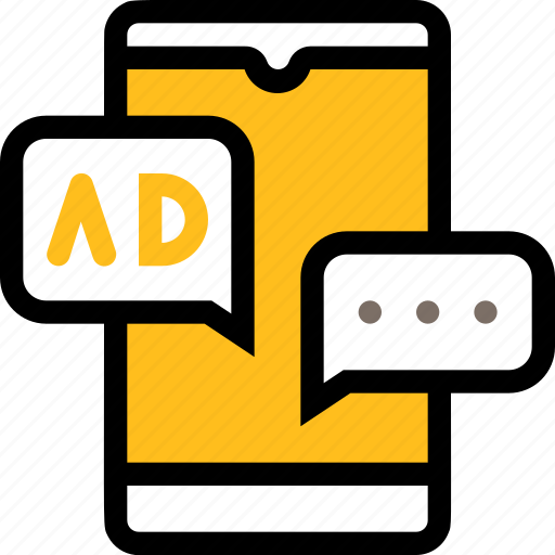 Internet advertising, digital marketing, media, seo, mobile, ad, message icon - Download on Iconfinder