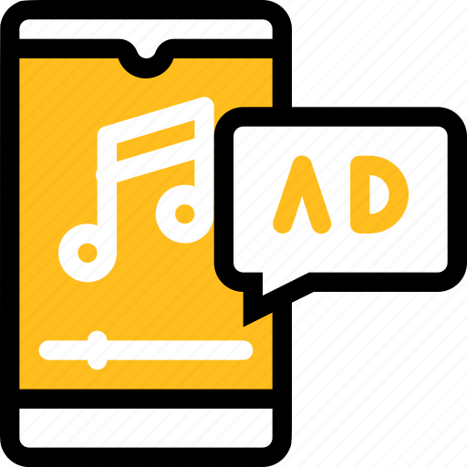 Internet advertising, digital marketing, media, seo, music, ad, mobile icon - Download on Iconfinder