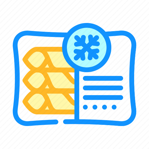 Pancakes, frozen, dessert, food, storage, packaging icon - Download on Iconfinder
